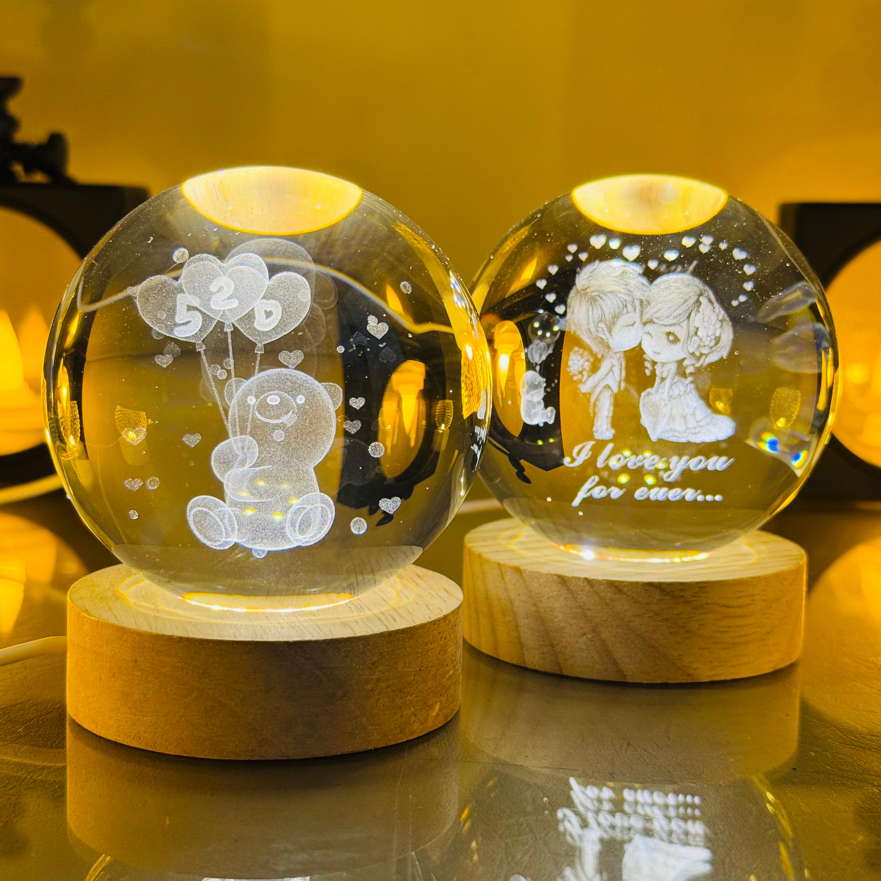 Crystal Ball Lamp(medium)