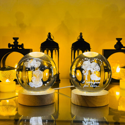 Crystal Ball Lamp(medium)