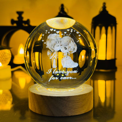 Crystal Ball Lamp(medium)