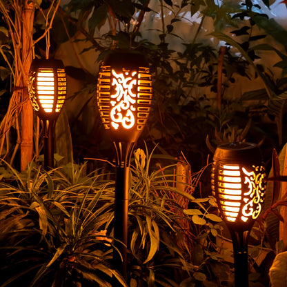 Solar Garden Flame Light